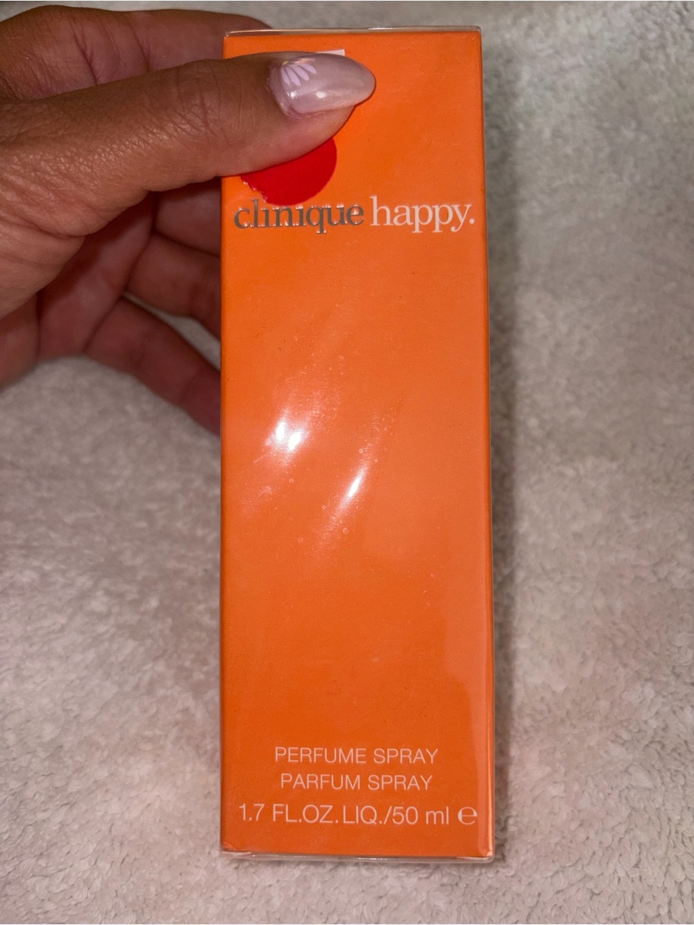Clinique Happy Perfume Spray - Bright Orange NEW and Sealed.